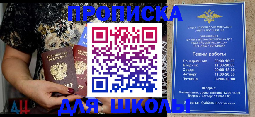 временная регистрация для школы в Дмитрове